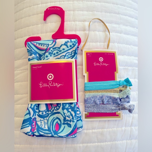 Lilly Pulitzer for Target Accessories - Lilly for Target Scarf with Bonus Hair Ties, NWT